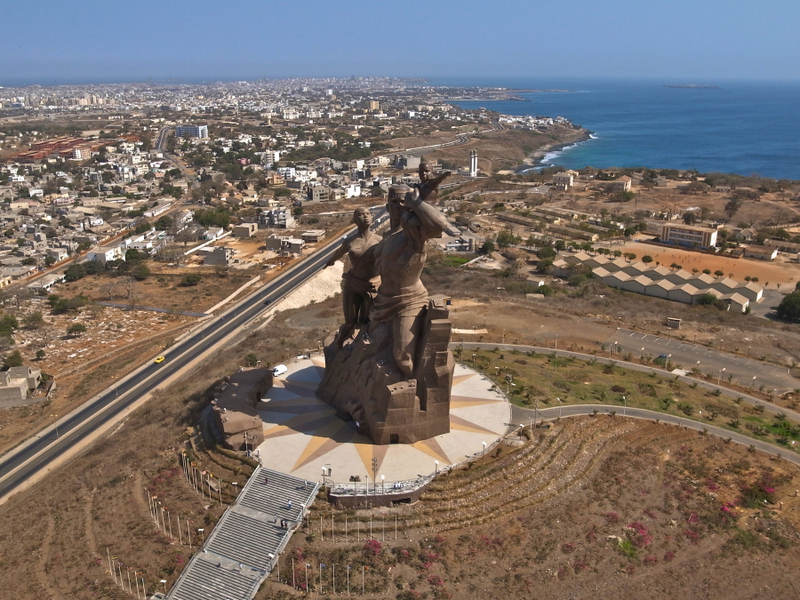 Illustration for article titled These Breathtaking Aerial Photos of Senegal Were Taken From a Kite